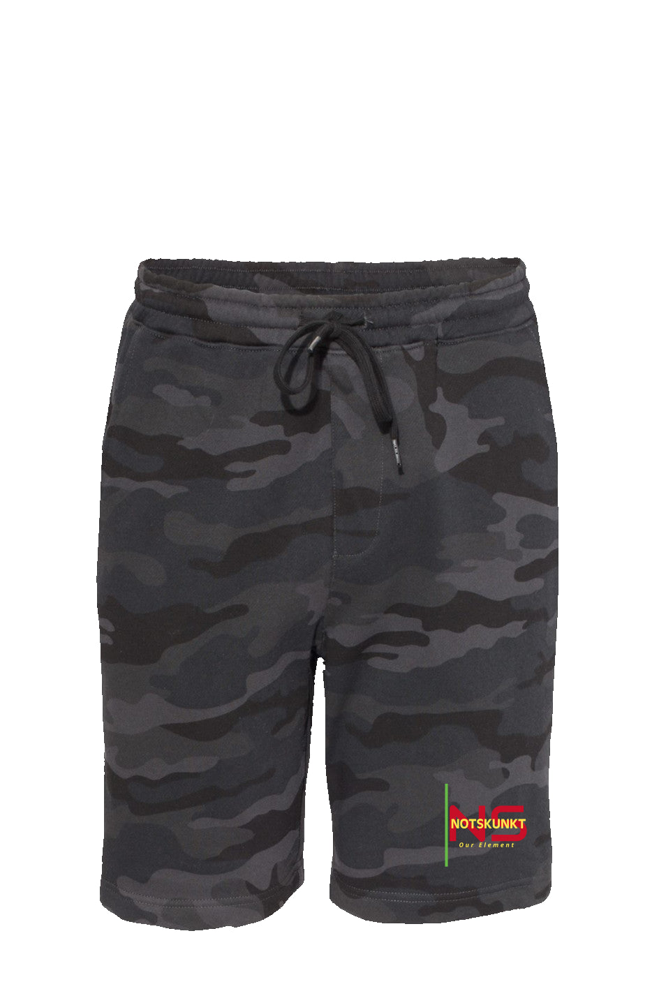 Black Camo Shorts