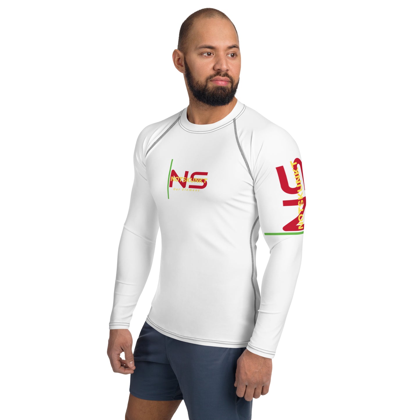 Men's Embroidered Rash Guard