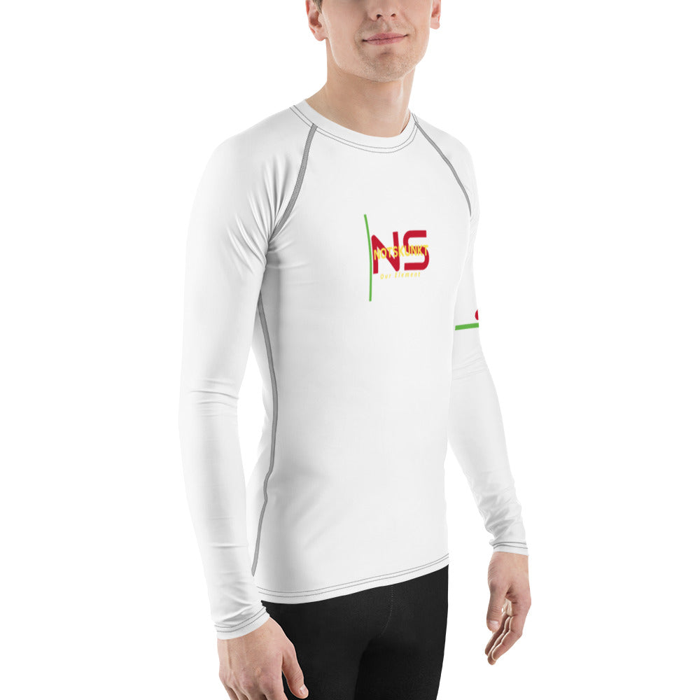 Men's Embroidered Rash Guard