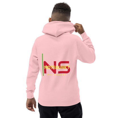 Kids Embroidered Hoodie Front & Back Logo