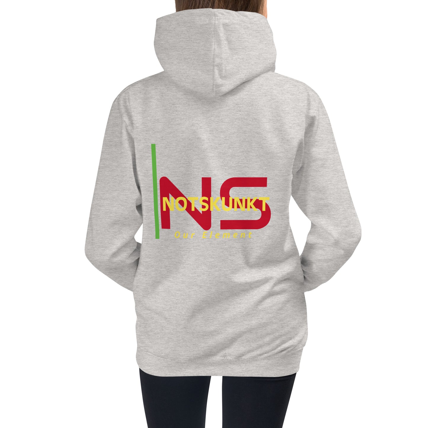 Kids Embroidered Hoodie Front & Back Logo