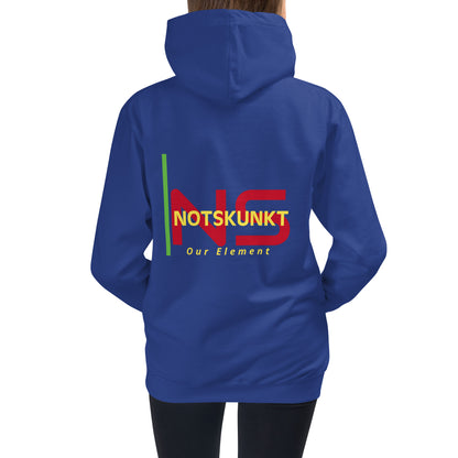 Kids Embroidered Hoodie Front & Back Logo