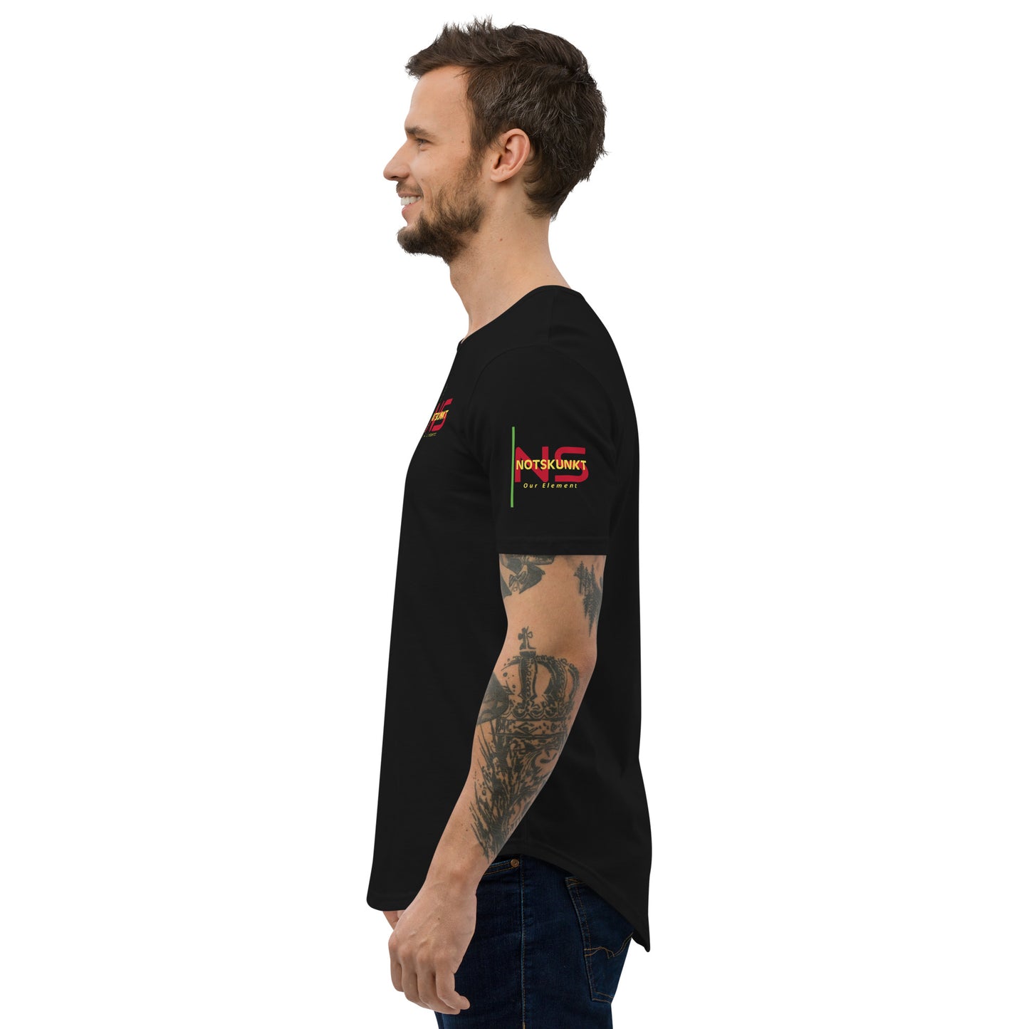 Men's Curved Hem T-Shirt