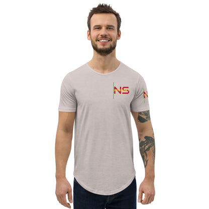 Men's Curved Hem T-Shirt