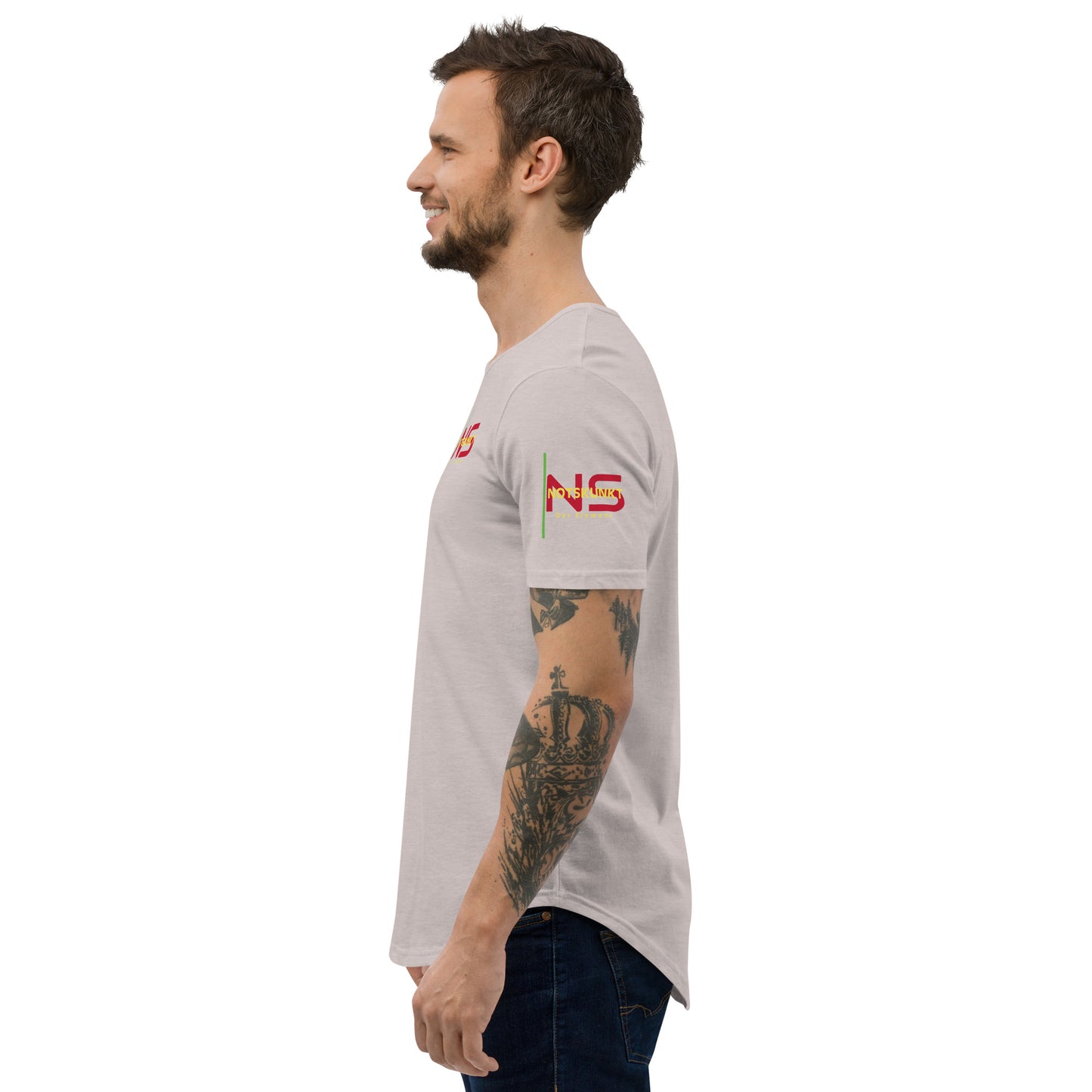 Men's Curved Hem T-Shirt