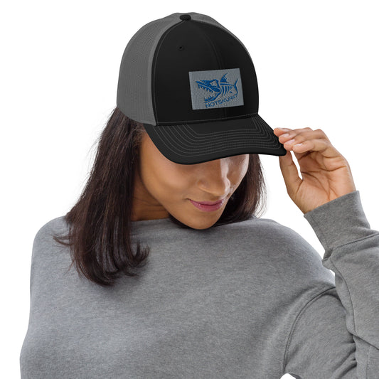 Trucker Cap Fish Logo