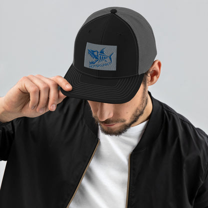 Trucker Cap Fish Logo