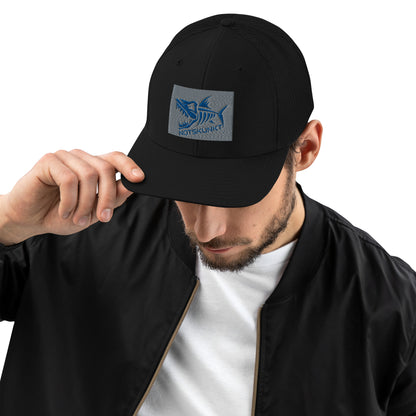 Trucker Cap Fish Logo