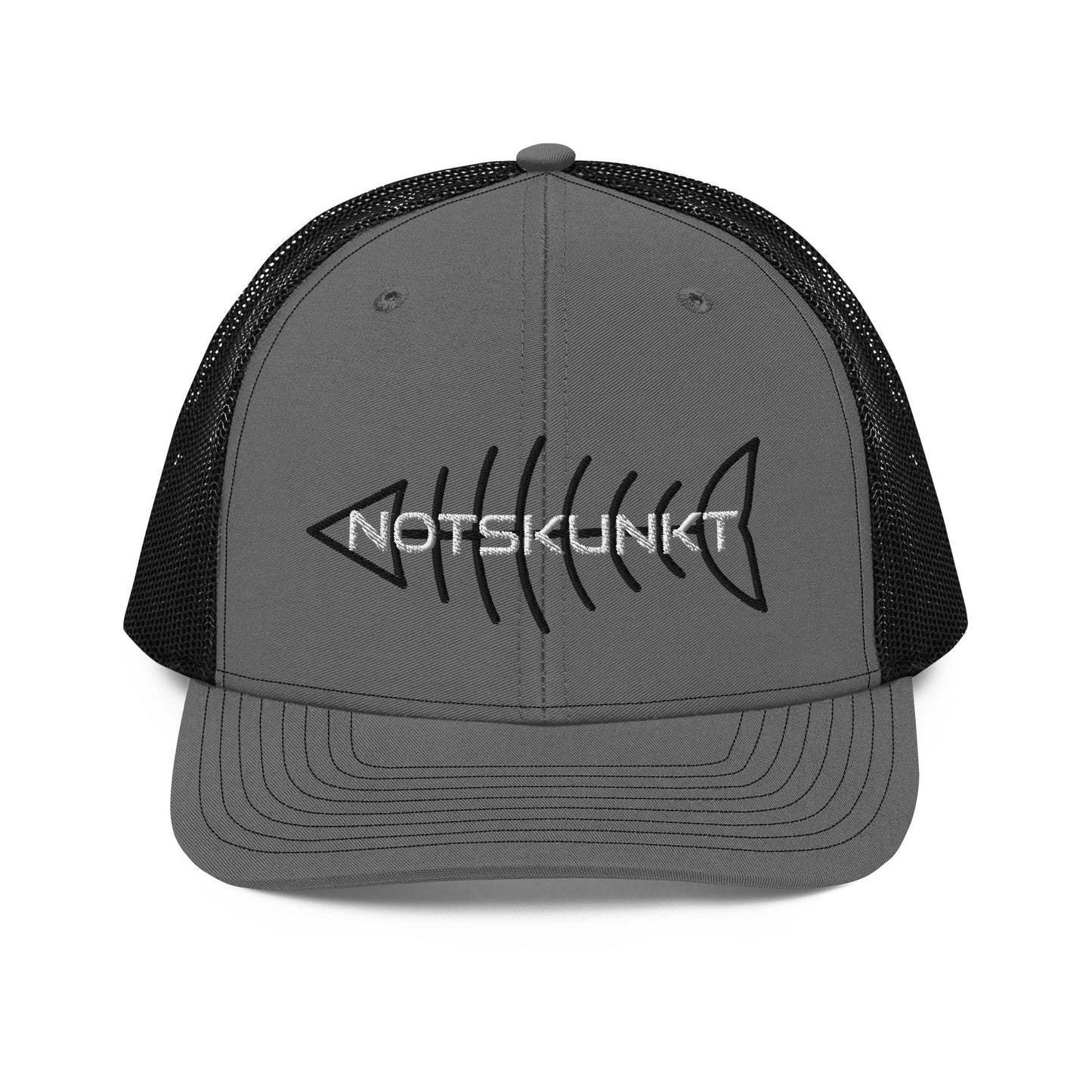 Richardson Trucker Cap Black Logo