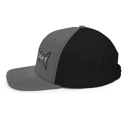 Richardson Trucker Cap Black Logo