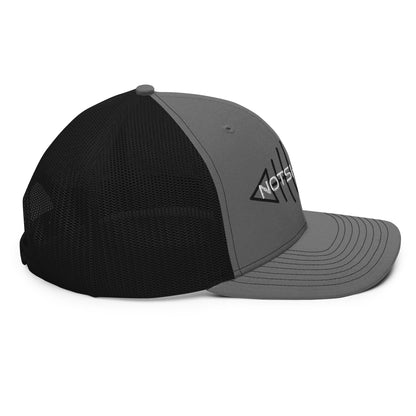 Richardson Trucker Cap Black Logo