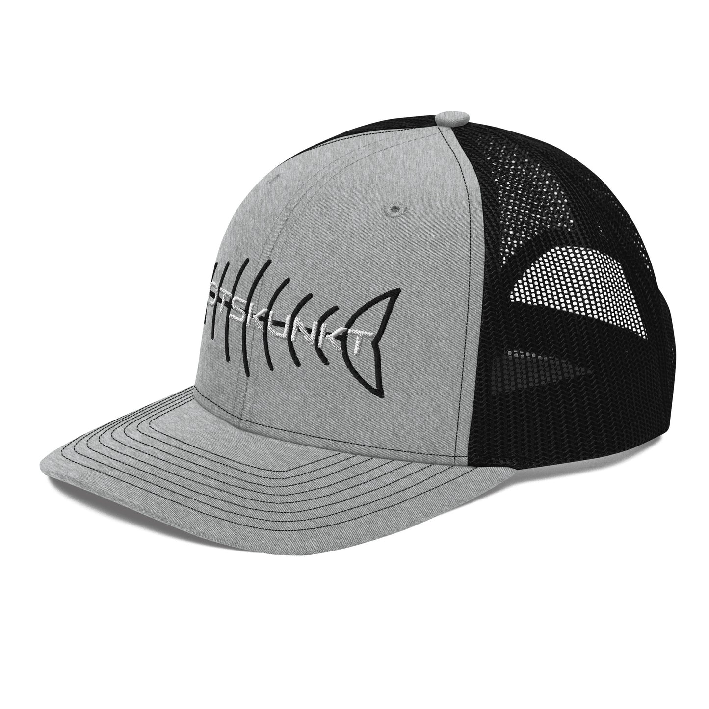 Richardson Trucker Cap Black Logo