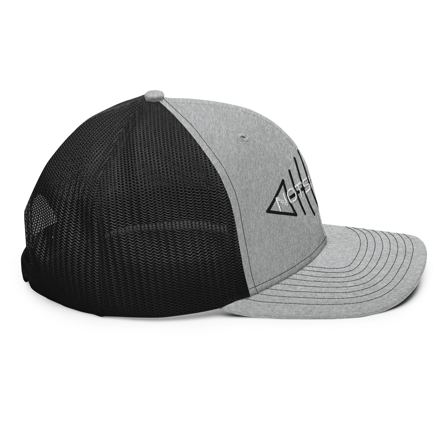 Richardson Trucker Cap Black Logo