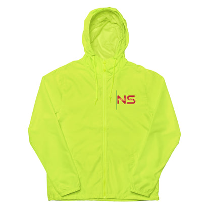 Unisex lightweight zip up windbreaker